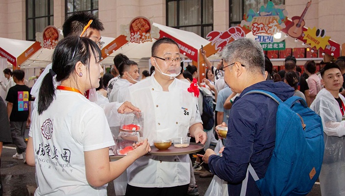 以食为媒，淮扬菜品鉴堂受邀参展“北京国际美食荟”